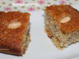 Basboussa aux amandes