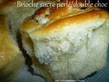 Brioche au sucre perlé double choc