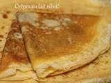 Crêpes au lait ribot