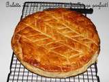 Galette des rois frangipane et feuilletage parfait