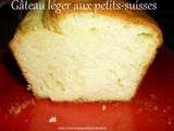 Gâteau léger aux petits-suisses