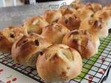 Hot Cross Buns(brioche de Pâques anglaise)