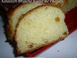 Koulitch brioche russe de Pâques