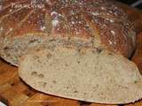 Pain au levain (farine bio T80)Recette de Eric Kayser