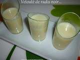 Velouté de radis noir