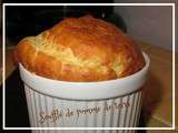 Soufflé de pomme de terre - Une passion et des gourmands