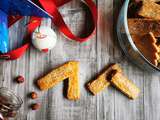 Biscuits de Noël: les bâtonnets aux noisettes