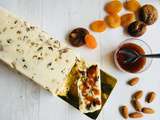 Nougat glacé aux abricots et aux figues