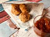 Nuggets aux flocons d’avoine et sauce bbq maison