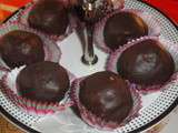 Boules de biscuit aux cacahuètes, halwat-el-turc et chocolat (bniwen)/ Gateaux Algérien sans cuisson