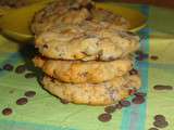 Cookies corn flakes et pépites de chocolat