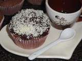 Cupcakes noix de coco, nutelle