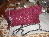 Diy, pochette en crochet