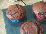 Muffins au nesquik et farine de chataigne / Un mix sans gluten