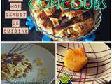 Concours  Dans mon carnet de cuisine 