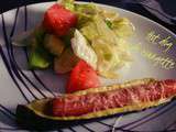 Hot dog de courgette