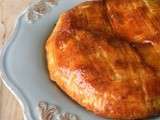 Galette des rois { pistache-myrtilles } - pâte feuilletée maison