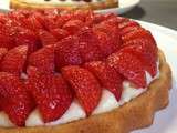 Tarte Moelleuse Framboises ou Fraises