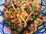 Chow mein de boeuf