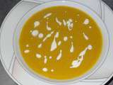 Velouté butternut, noisettes avec ou sans thermomix