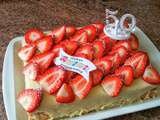 Fraisier d'anniversaire