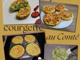 Galets de courgette et Comté