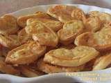 Palmiers au saumon fumé et gruyère