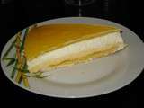 Entremet citron et chocolat blanc