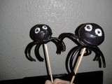 Halloween - cake pops araignee