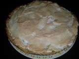 Tarte rhubarbe meringuee