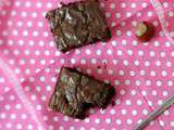 ♥ Brownies aux noisettes et Nutella® ♥