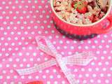 ♥ Petits Crumbles aux Fruits rouges et aux Amandes { Astuce pour macarons râtés ! } ♥