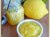 Crème au citron ou lemon curd   à ma façon 