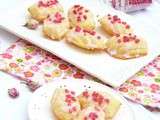 Madeleines à l'eau de rose pour  Octobre Rose  (d'après Jamie Oliver)