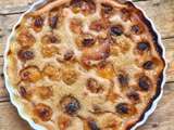 Clafouti vegan aux prunes