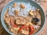 Tofu satay vegan