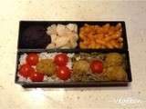 Bento végétariens de début octobre