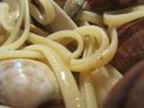 Linguine alle vongole - pâtes aux palourdes