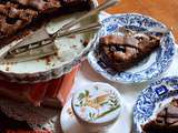 Tarte rustique d’hiver au chocolat et aux poires