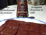 Brownies chocolat et café