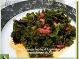 Chou kale au bacon, à la provençale