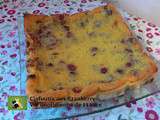 Clafoutis aux Cranberry