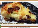 Clafoutis aux poires et chocolat