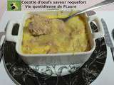 Cocotte d'œufs saveur roquefort