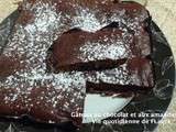 Gâteau au chocolat et aux amandes