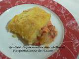 Gratin de Parmentier au cabillaud