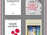 Livres présentés pendant les mois d'octobre et novembre 2019