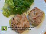 Pommes de terre garnies de thon