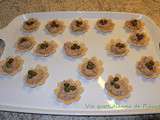 Rillettes de sardines dans des mini-tartelettes