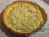 Tarte aux pommes et lait concentré sucré